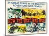 How the West Was Won, 1964-null-Mounted Art Print