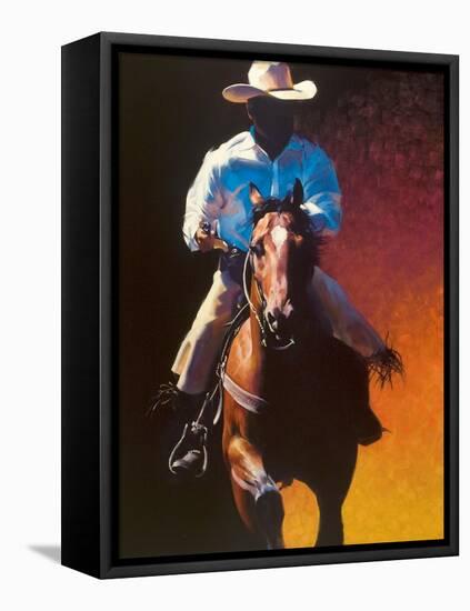 How the West Was Won-Julie Chapman-Framed Stretched Canvas