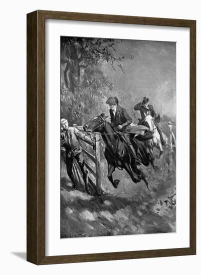 How They Brought the News of the Queen Victoria's Accession, June 20, 1837-Alec Ball-Framed Giclee Print