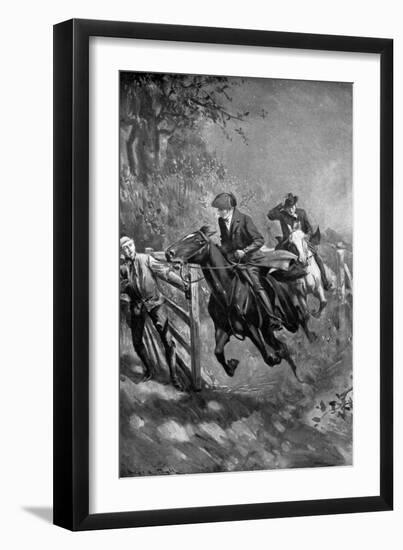 How They Brought the News of the Queen Victoria's Accession, June 20, 1837-Alec Ball-Framed Giclee Print