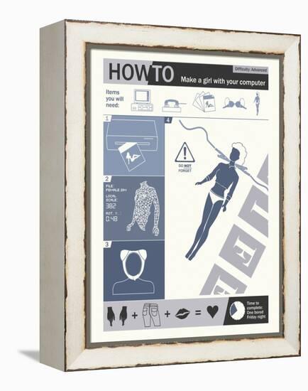 How To Create A Woman-Steve Thomas-Framed Premier Image Canvas