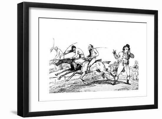 How to Escape Winning, 1791-Thomas Rowlandson-Framed Giclee Print