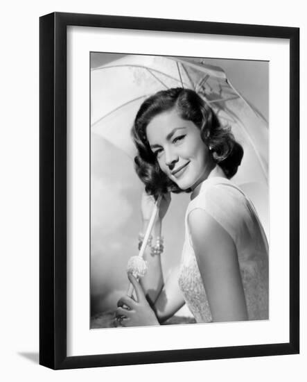 How to Marry a Millionaire, Lauren Bacall, 1953-null-Framed Photo