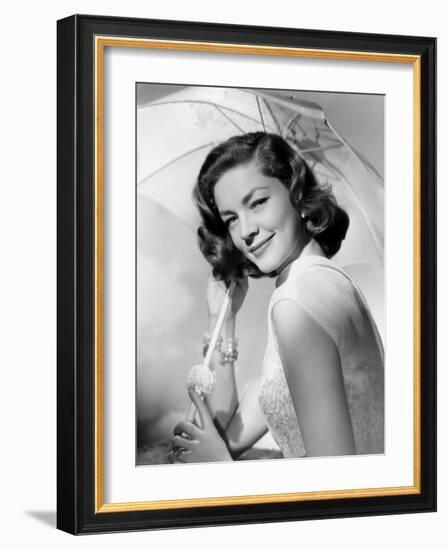 How to Marry a Millionaire, Lauren Bacall, 1953-null-Framed Photo