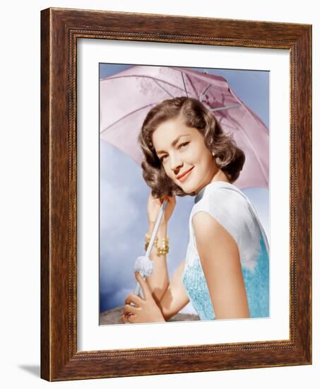 HOW TO MARRY A MILLIONAIRE, Lauren Bacall, 1953.-null-Framed Photo