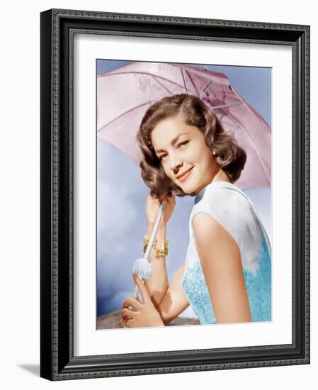 HOW TO MARRY A MILLIONAIRE, Lauren Bacall, 1953.-null-Framed Photo