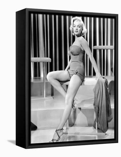 How to Marry a Millionaire, Marilyn Monroe, 1953-null-Framed Stretched Canvas