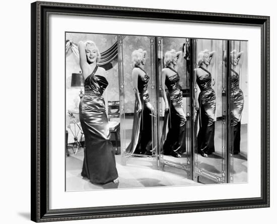 How to Marry a Millionaire, Marilyn Monroe, 1953-null-Framed Photo