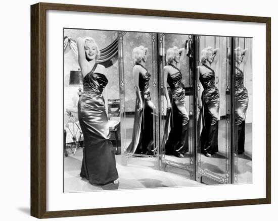 How to Marry a Millionaire, Marilyn Monroe, 1953-null-Framed Photo