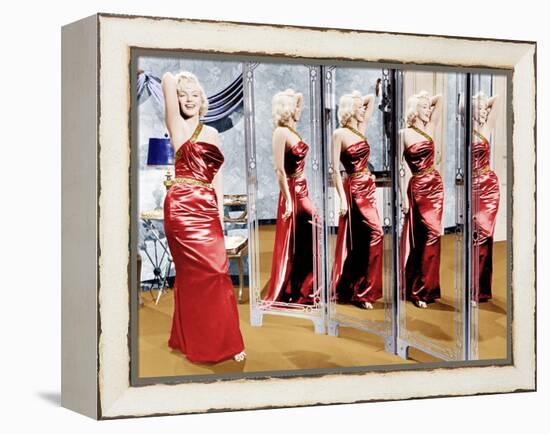 How to Marry a Millionaire, Marilyn Monroe, 1953-null-Framed Stretched Canvas