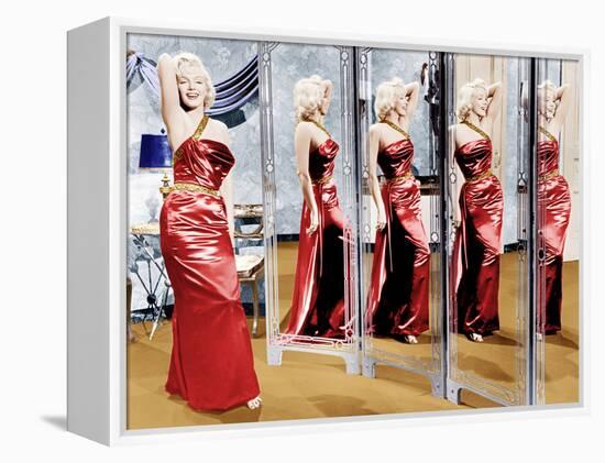 How to Marry a Millionaire, Marilyn Monroe, 1953-null-Framed Stretched Canvas