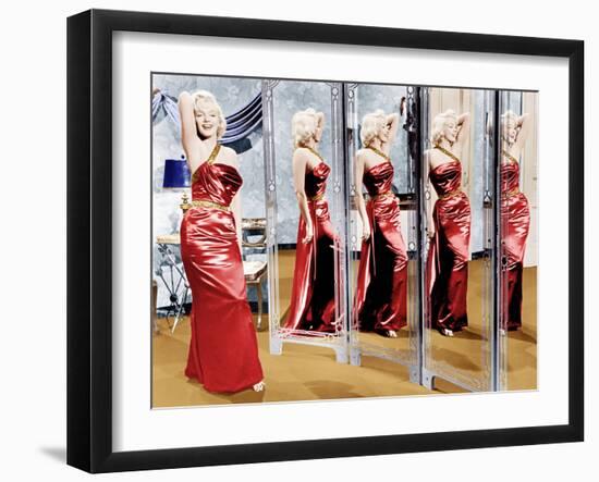 How to Marry a Millionaire, Marilyn Monroe, 1953-null-Framed Photo