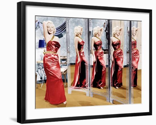 How to Marry a Millionaire, Marilyn Monroe, 1953-null-Framed Photo