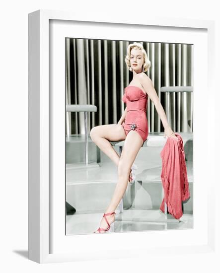 HOW TO MARRY A MILLIONAIRE, Marilyn Monroe, 1953.-null-Framed Photo