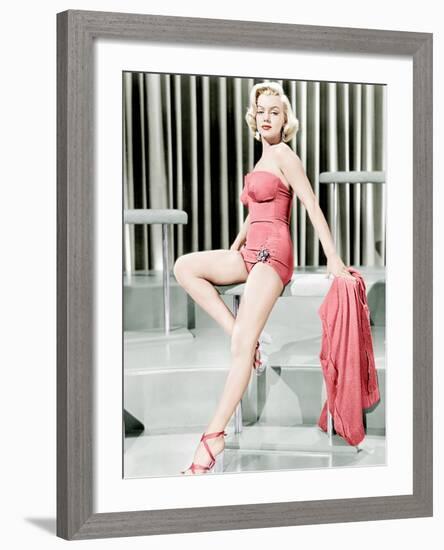 HOW TO MARRY A MILLIONAIRE, Marilyn Monroe, 1953.-null-Framed Photo