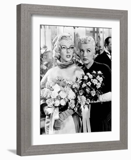 How to Marry a Millionaire, Marilyn Monroe, Betty Grable, 1953-null-Framed Photo