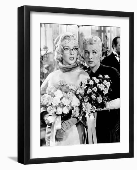 How to Marry a Millionaire, Marilyn Monroe, Betty Grable, 1953-null-Framed Photo