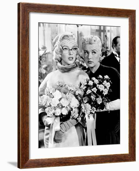 How to Marry a Millionaire, Marilyn Monroe, Betty Grable, 1953-null-Framed Photo