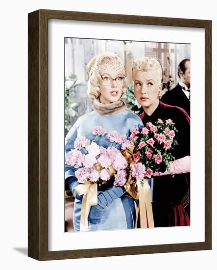 How to Marry a Millionaire, Marilyn Monroe, Betty Grable, 1953-null-Framed Photo