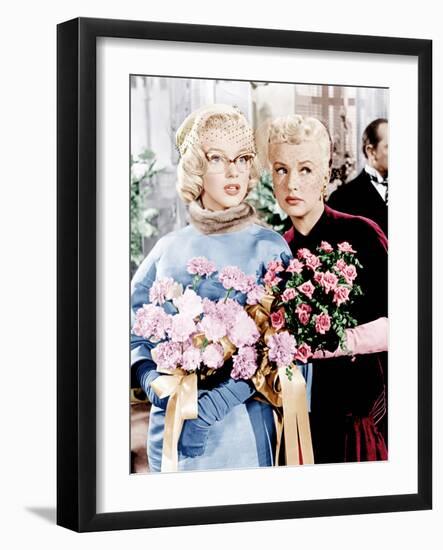 How to Marry a Millionaire, Marilyn Monroe, Betty Grable, 1953-null-Framed Photo