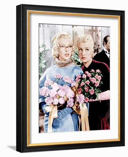 How to Marry a Millionaire, Marilyn Monroe, Betty Grable, 1953-null-Framed Photo