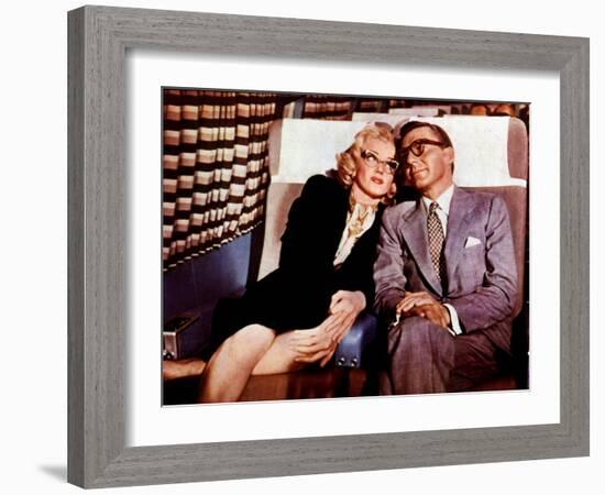 How To Marry A Millionaire, Marilyn Monroe, David Wayne, 1953-null-Framed Photo