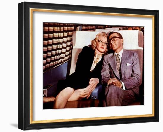 How To Marry A Millionaire, Marilyn Monroe, David Wayne, 1953-null-Framed Photo