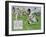 How to Place Men in the Field-Charles Crombie-Framed Giclee Print