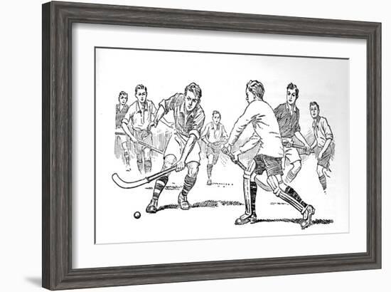 How to Play Hockey, 1937-null-Framed Giclee Print