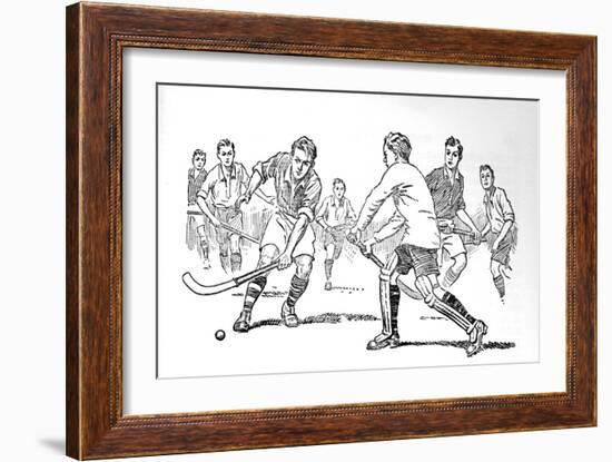 How to Play Hockey, 1937-null-Framed Giclee Print