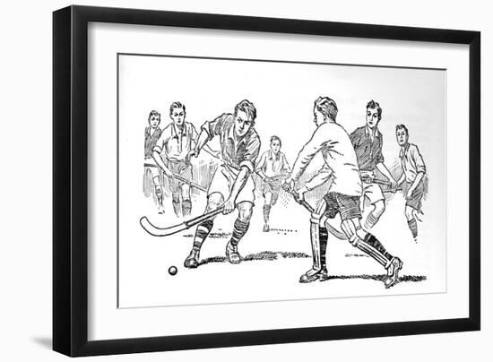 How to Play Hockey, 1937-null-Framed Giclee Print