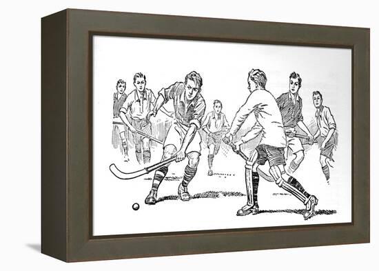 How to Play Hockey, 1937-null-Framed Premier Image Canvas