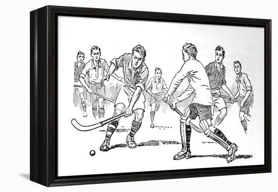 How to Play Hockey, 1937-null-Framed Premier Image Canvas