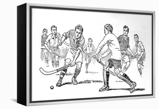 How to Play Hockey, 1937-null-Framed Premier Image Canvas