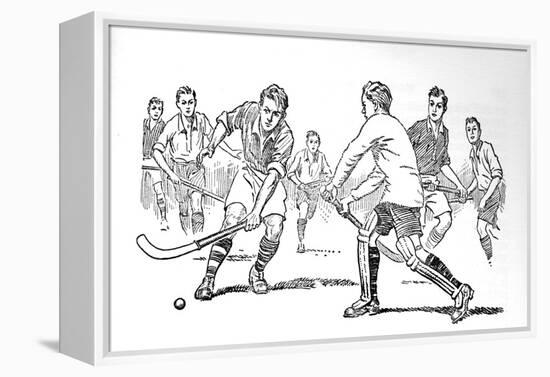 How to Play Hockey, 1937-null-Framed Premier Image Canvas