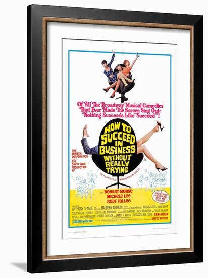 How to Succeed in Business Without Really Trying-null-Framed Art Print