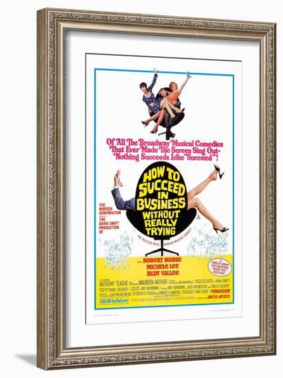 How to Succeed in Business Without Really Trying-null-Framed Premium Giclee Print