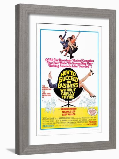 How to Succeed in Business Without Really Trying-null-Framed Premium Giclee Print