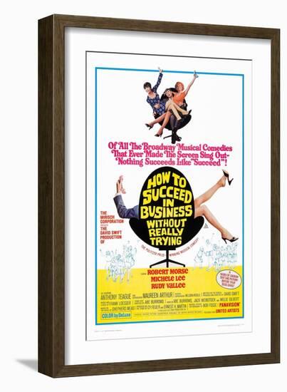 How to Succeed in Business Without Really Trying-null-Framed Premium Giclee Print