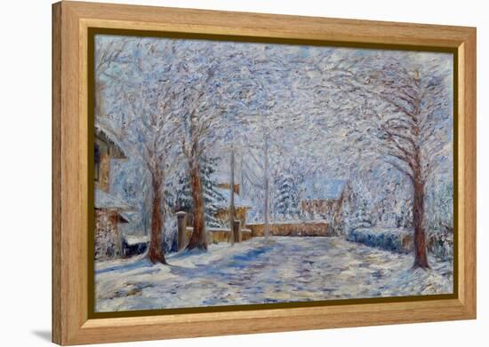 Howard Ave., Snow-Anthony Butera-Framed Premier Image Canvas