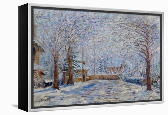 Howard Ave., Snow-Anthony Butera-Framed Premier Image Canvas