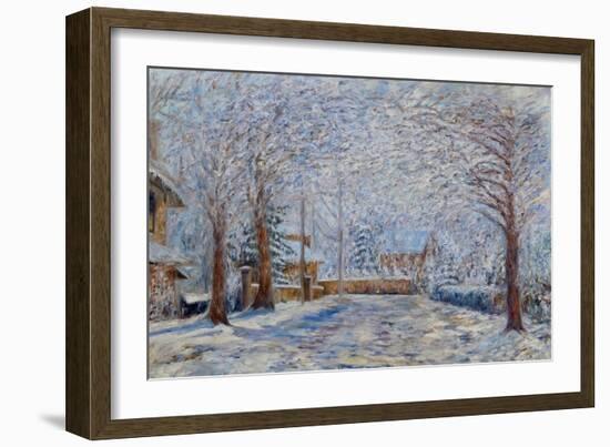 Howard Ave., Snow-Anthony Butera-Framed Giclee Print