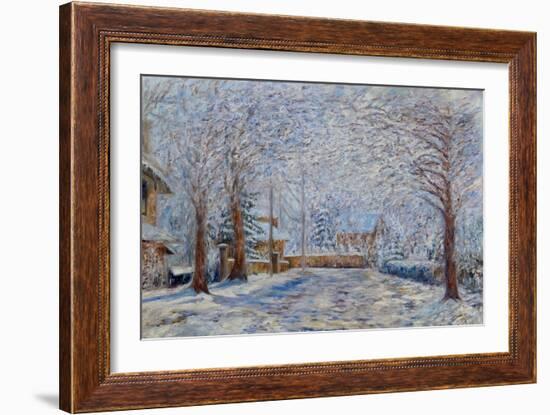 Howard Ave., Snow-Anthony Butera-Framed Giclee Print