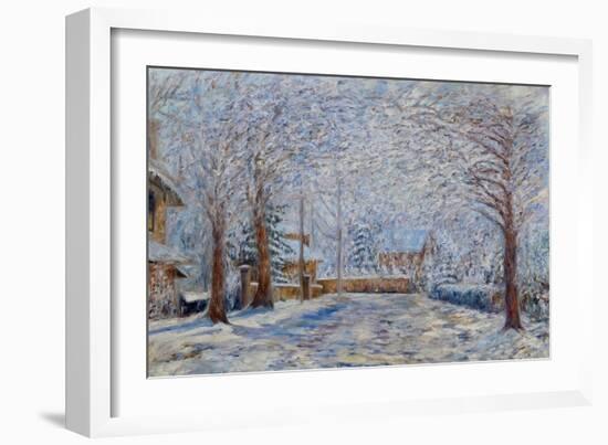 Howard Ave., Snow-Anthony Butera-Framed Giclee Print