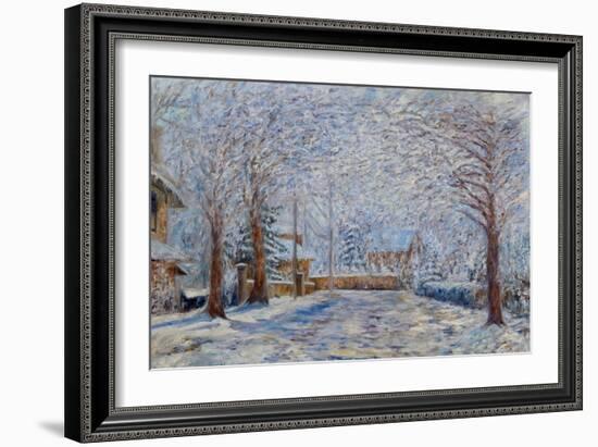 Howard Ave., Snow-Anthony Butera-Framed Giclee Print