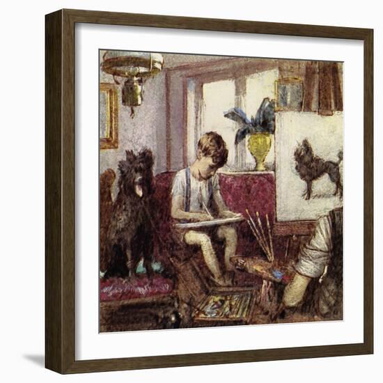 Howard Carter Grew Up in London, the Son of an Artist-John Millar Watt-Framed Giclee Print