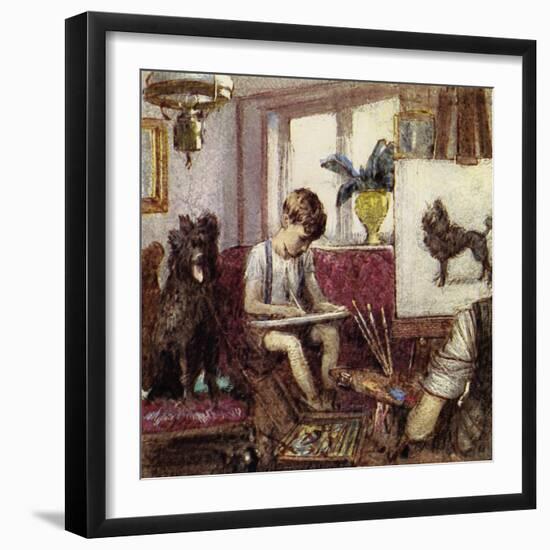 Howard Carter Grew Up in London, the Son of an Artist-John Millar Watt-Framed Giclee Print