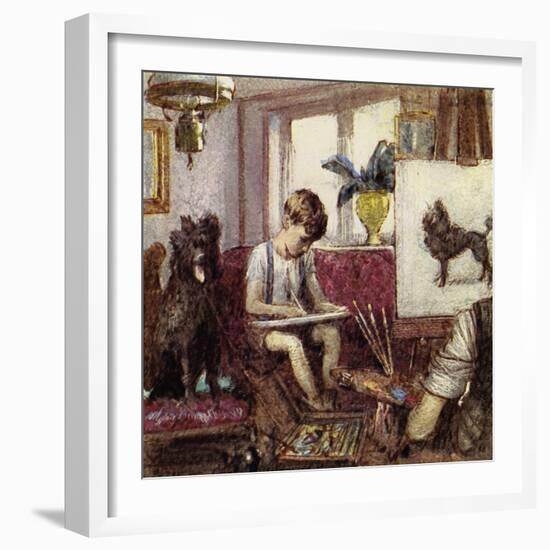 Howard Carter Grew Up in London, the Son of an Artist-John Millar Watt-Framed Giclee Print