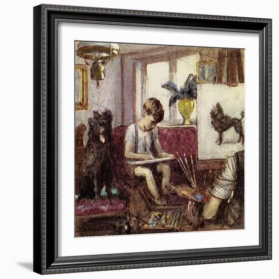 Howard Carter Grew Up in London, the Son of an Artist-John Millar Watt-Framed Giclee Print