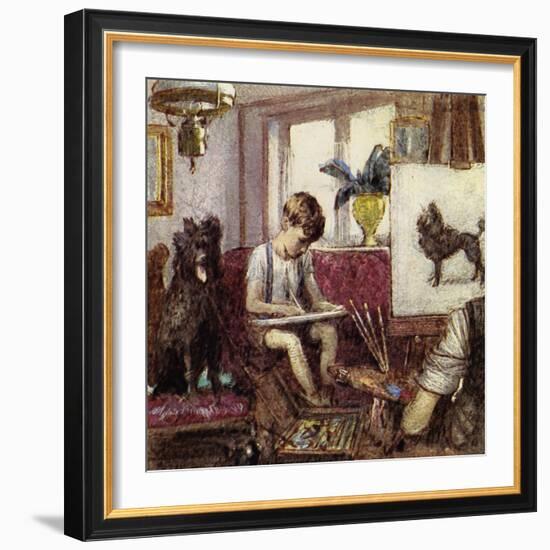 Howard Carter Grew Up in London, the Son of an Artist-John Millar Watt-Framed Giclee Print